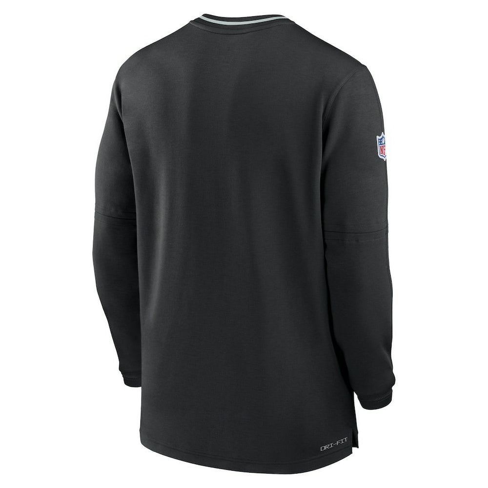 NFL Las Vegas Raiders Coach Half-Zip Sweatshirt