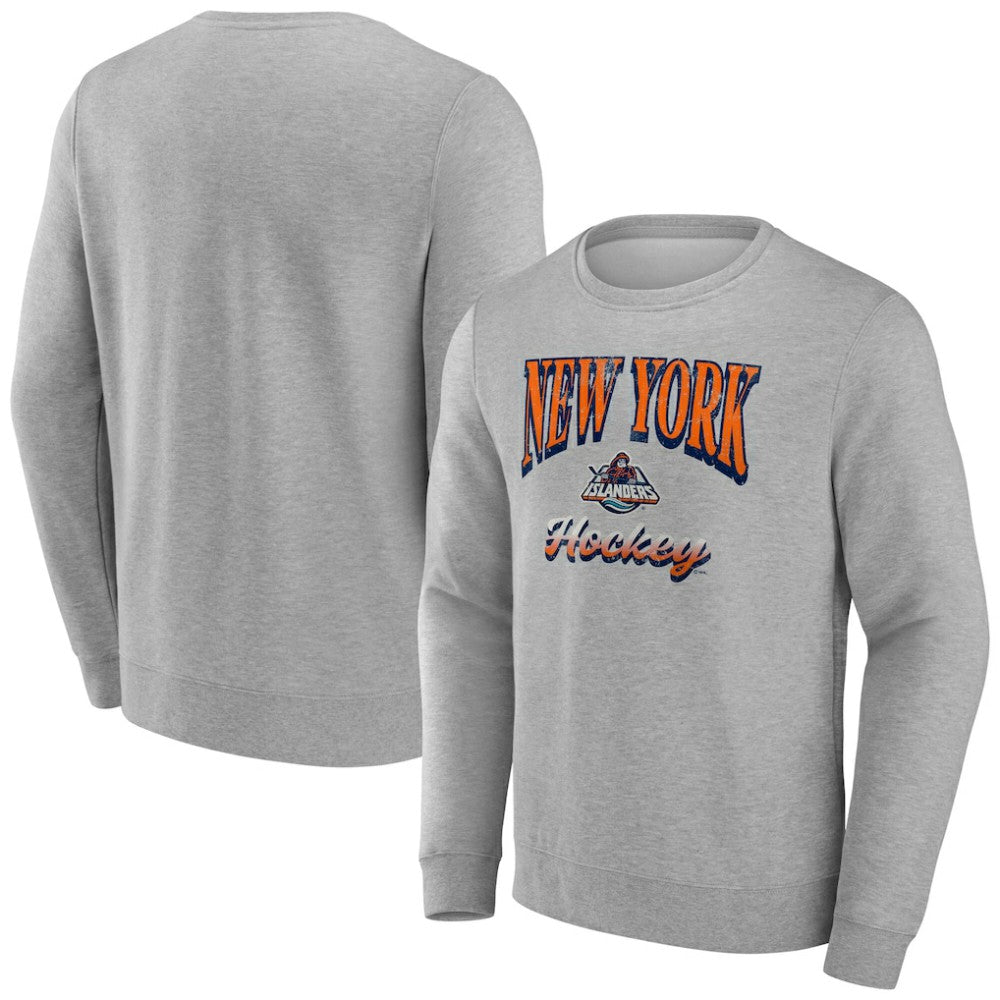 New York Islanders Fanatics Light the Candle Fleece Pullover Sweatshirt