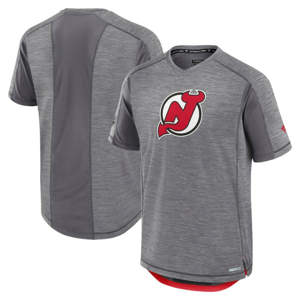 New Jersey Devils Fanatics Authentic Pro Rink Performance T-Shirt