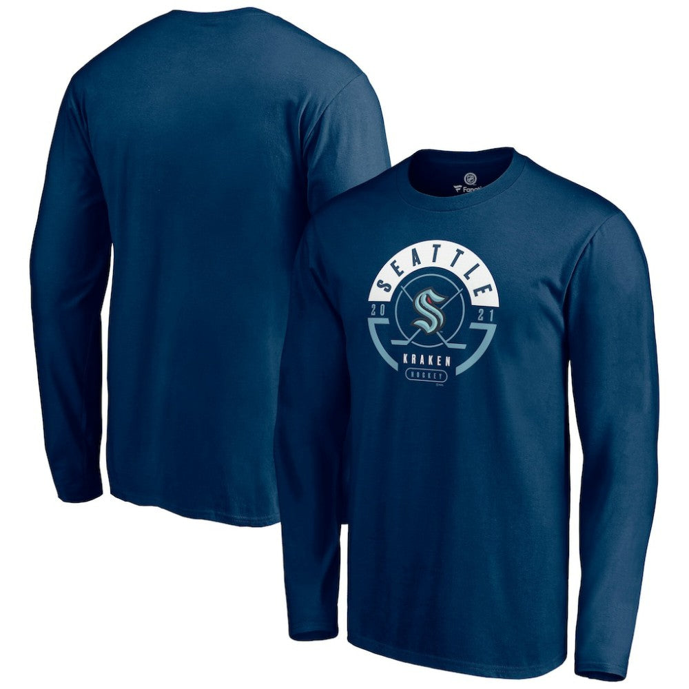 Seattle Kraken Fanatics Block Party Long Sleeve T-Shirt