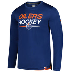 Edmonton Oilers Fanatics Authentic Pro Tech Long Sleeve T-Shirt