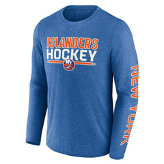 New York Islanders Fanatics Sweep Iconic Synthetic Long Sleeve T-Shirt