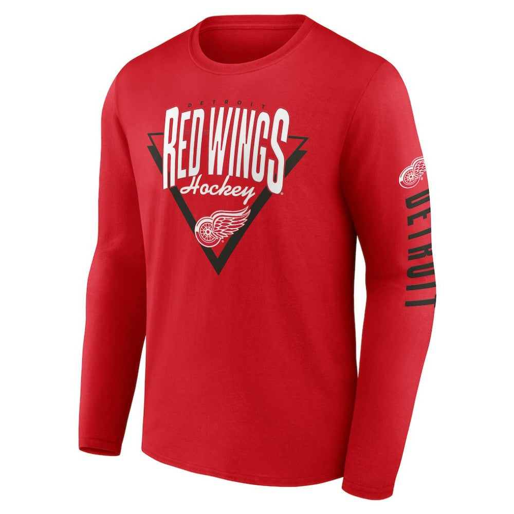 Detroit Red Wings Fanatics Headline Long Sleeve T-Shirt