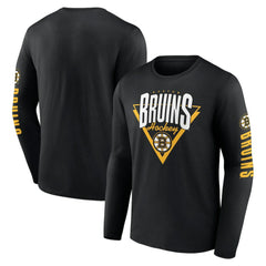 Boston Bruins Fanatics Headline Long Sleeve T-Shirt
