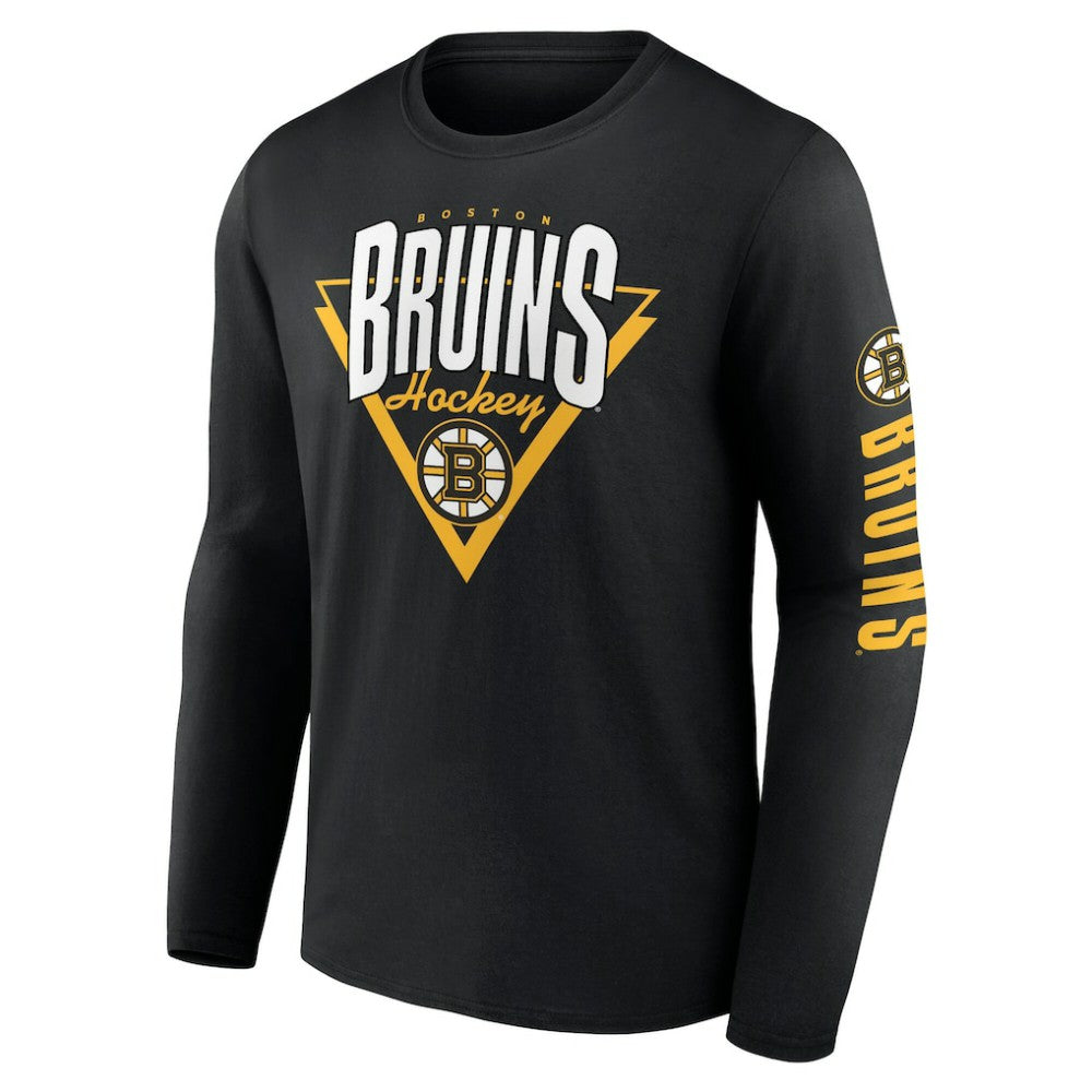 Boston Bruins Fanatics Headline Long Sleeve T-Shirt