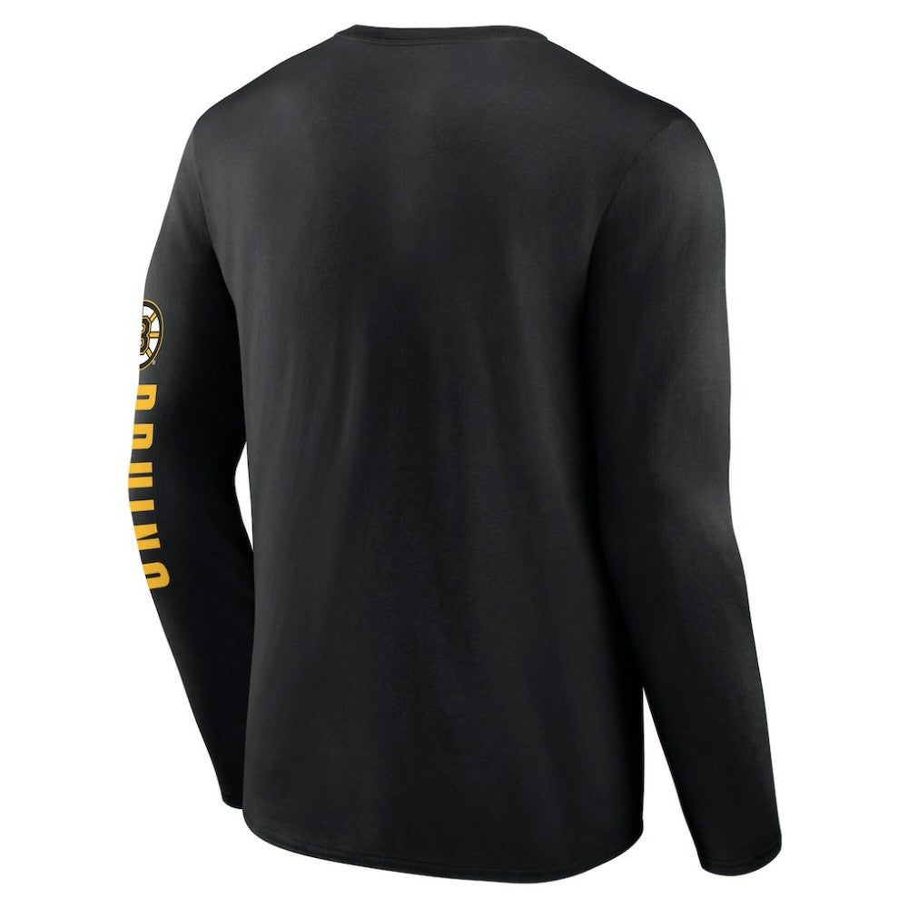 Boston Bruins Fanatics Headline Long Sleeve T-Shirt