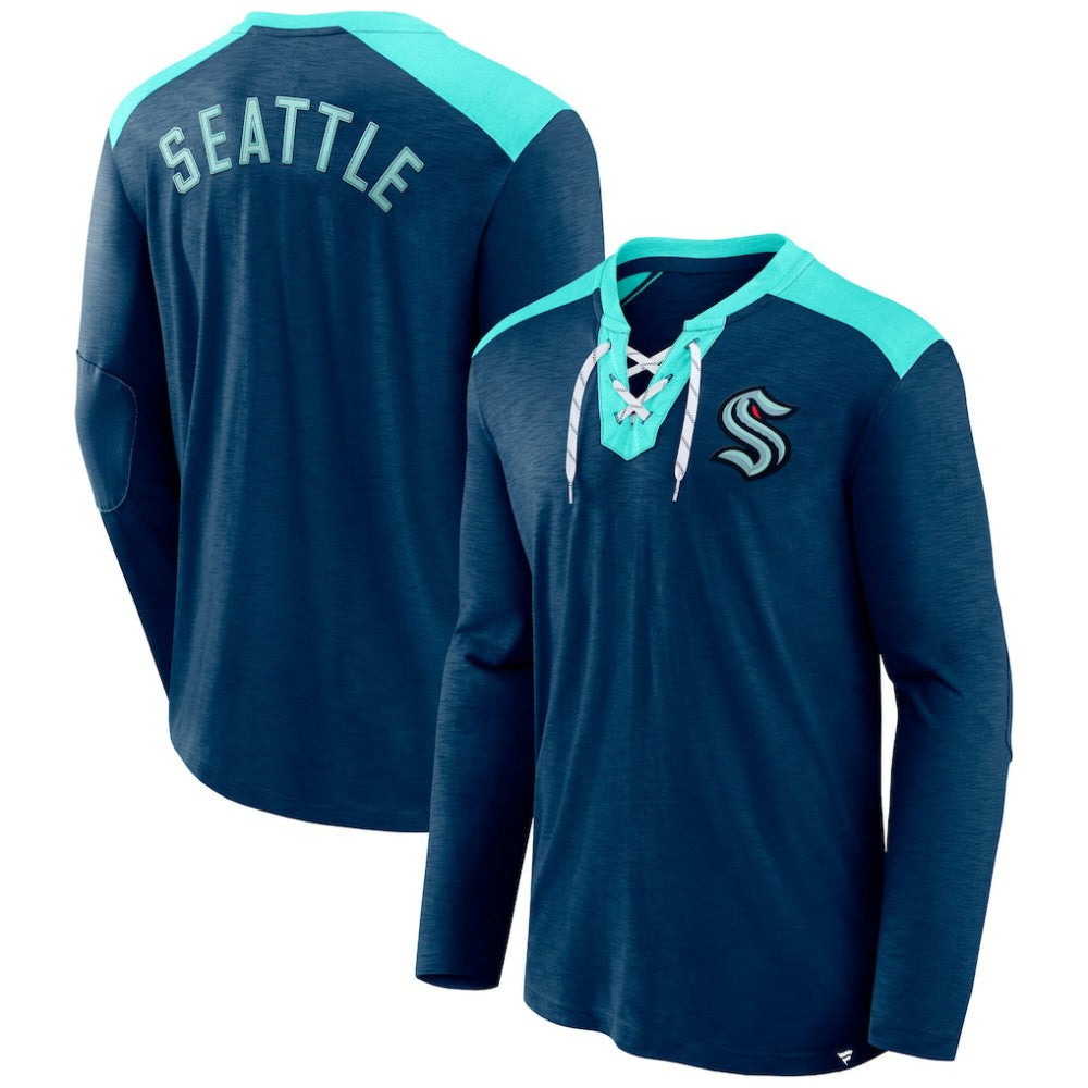 Seattle Kraken Fanatics Iconic Exclusive Long Sleeve T-Shirt