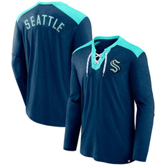 Seattle Kraken Fanatics Iconic Exclusive Long Sleeve T-Shirt
