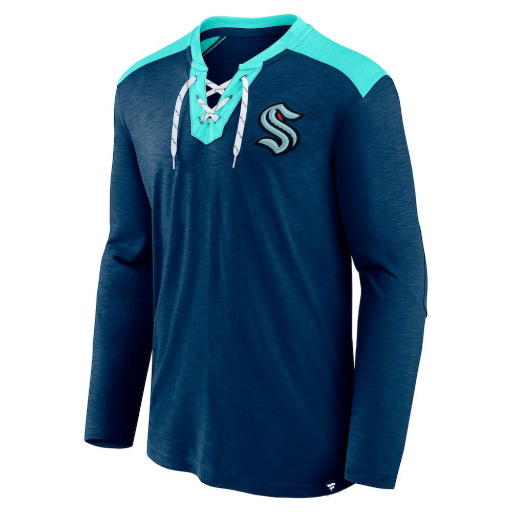 Seattle Kraken Fanatics Iconic Exclusive Long Sleeve T-Shirt