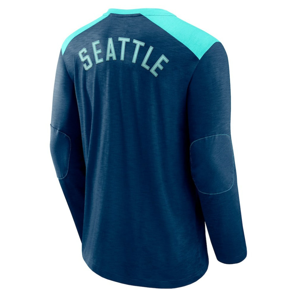 Seattle Kraken Fanatics Iconic Exclusive Long Sleeve T-Shirt