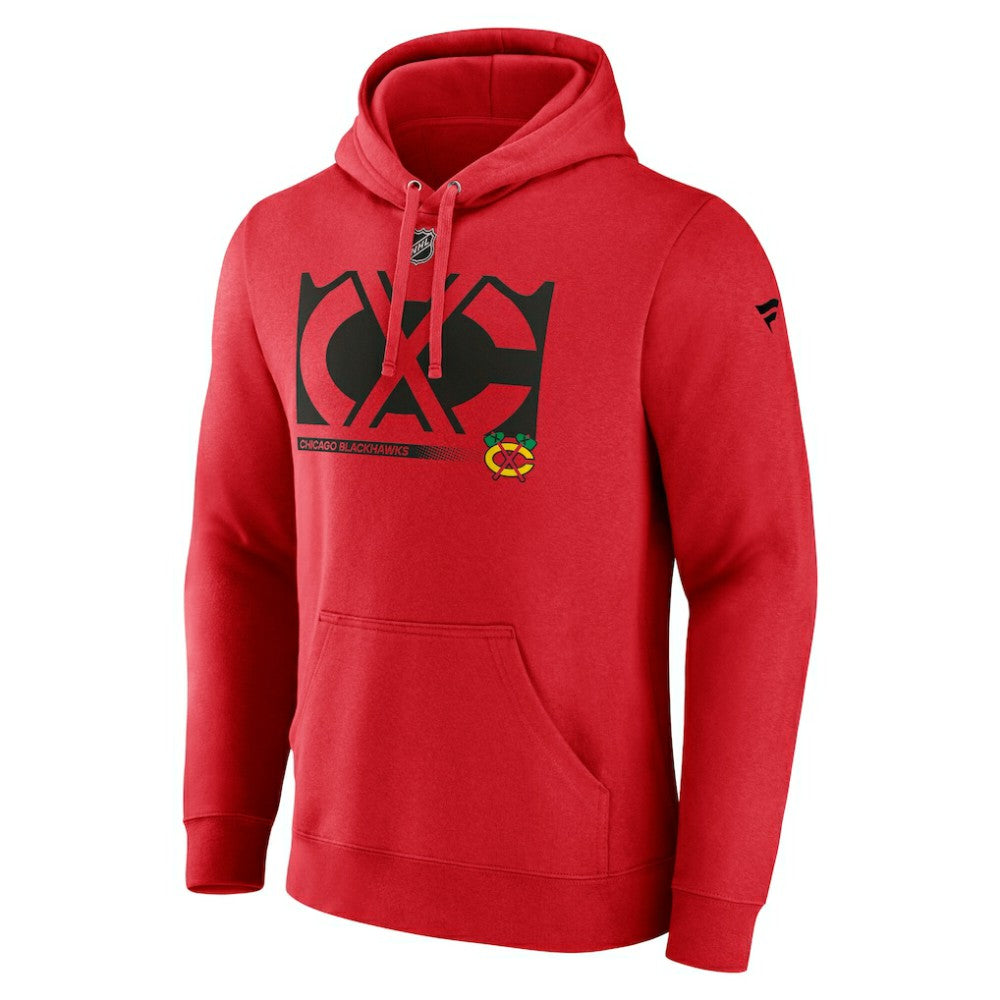 Chicago Blackhawks Fanatics Fleece Pullover Hoodie