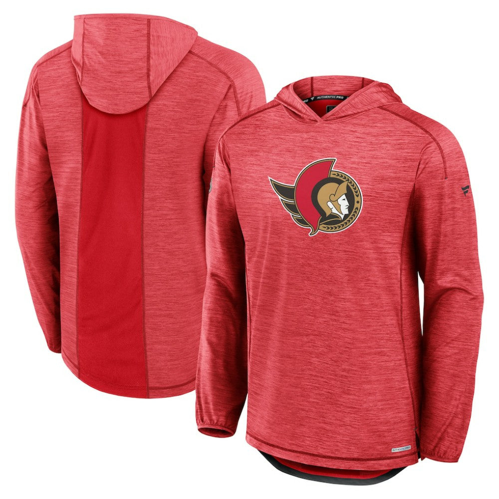 Ottawa Senators Fanatics Authentic Pro Rink Pullover Hoodie