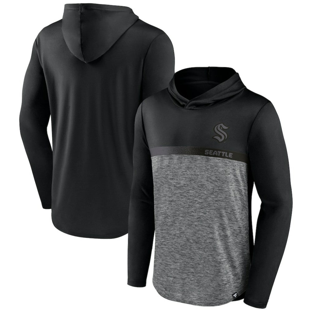 Seattle Kraken Fanatics Iconic Defender Pullover Hoodie