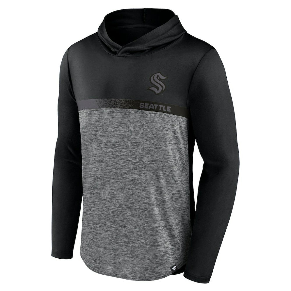 Seattle Kraken Fanatics Iconic Defender Pullover Hoodie