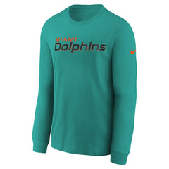 NFL Miami Dolphins Youth 2025 Rivalries Collection Long Sleeve T-Shirt
