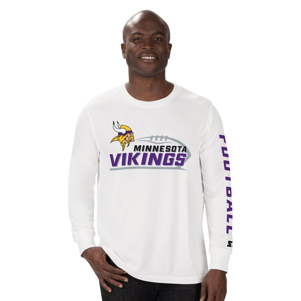 NFL Minnesota Vikings Starter Half Time Long Sleeve T-Shirt