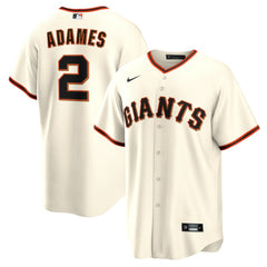 Willy Adames San Francisco Giants Home Replica Jersey - Cream | Nike