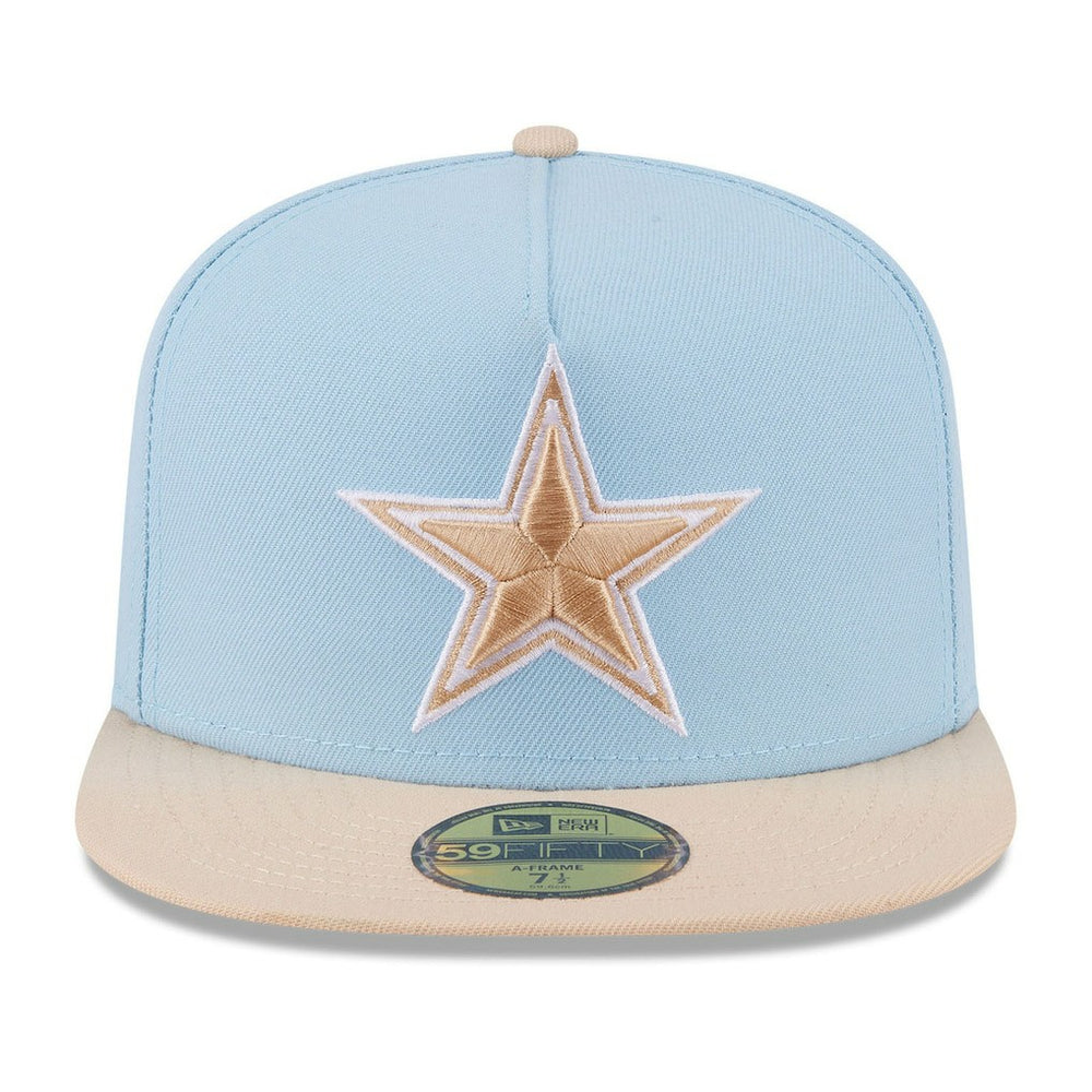 NFL Dallas Cowboys Two-Tone Color Pack A-Frame 59FIFTY Fitted Hat