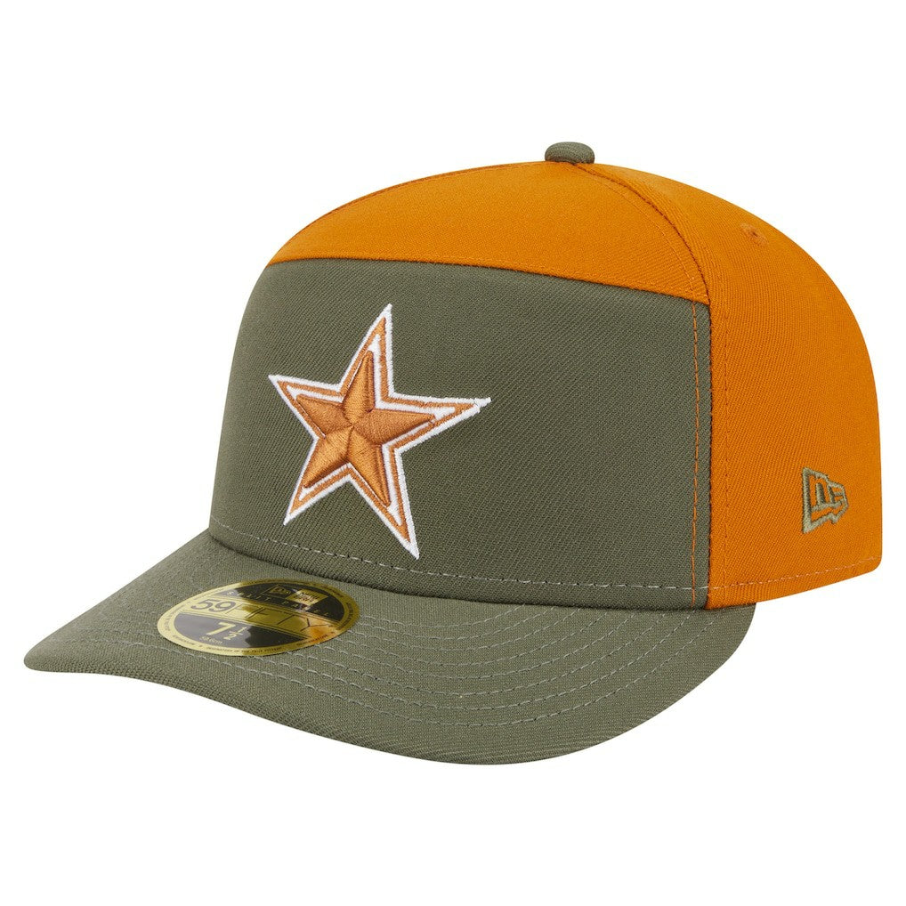 NFL Dallas Cowboys 2-Tone Color Pack Split Panel 59FIFTY Fitted Hat