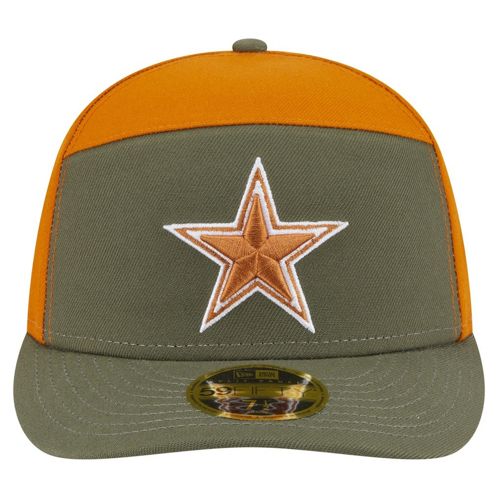 NFL Dallas Cowboys 2-Tone Color Pack Split Panel 59FIFTY Fitted Hat