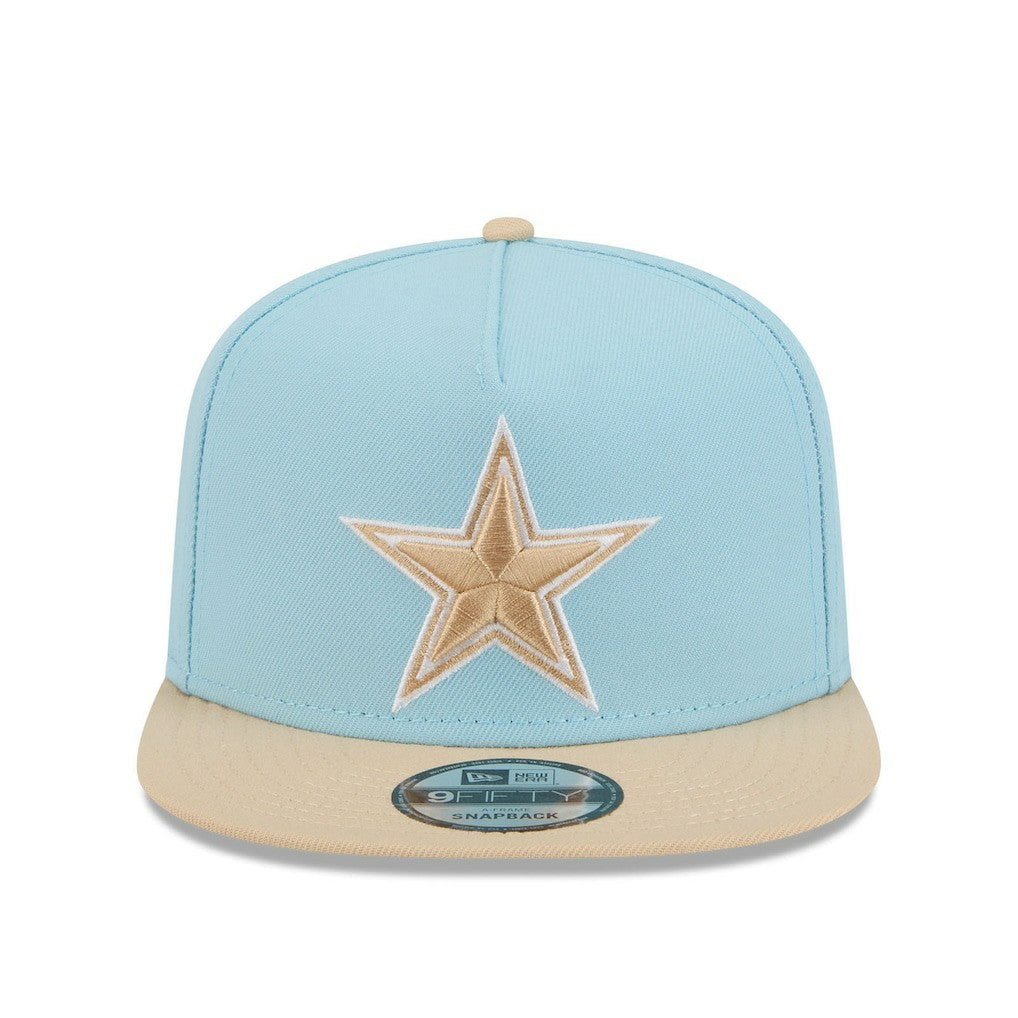 NFL Dallas Cowboys Two-Tone Color Pack A-Frame 9FIFTY Snapback Hat