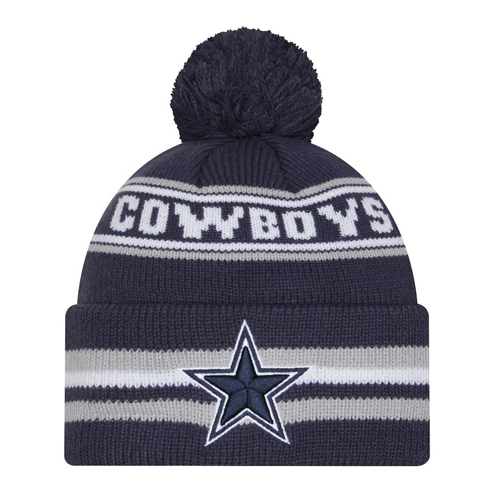 NFL Dallas Cowboys Pre-School Classic Cuffed Knit Hat with Pom