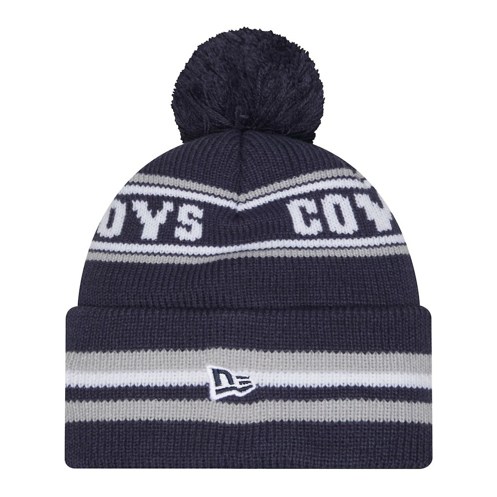 NFL Dallas Cowboys Pre-School Classic Cuffed Knit Hat with Pom