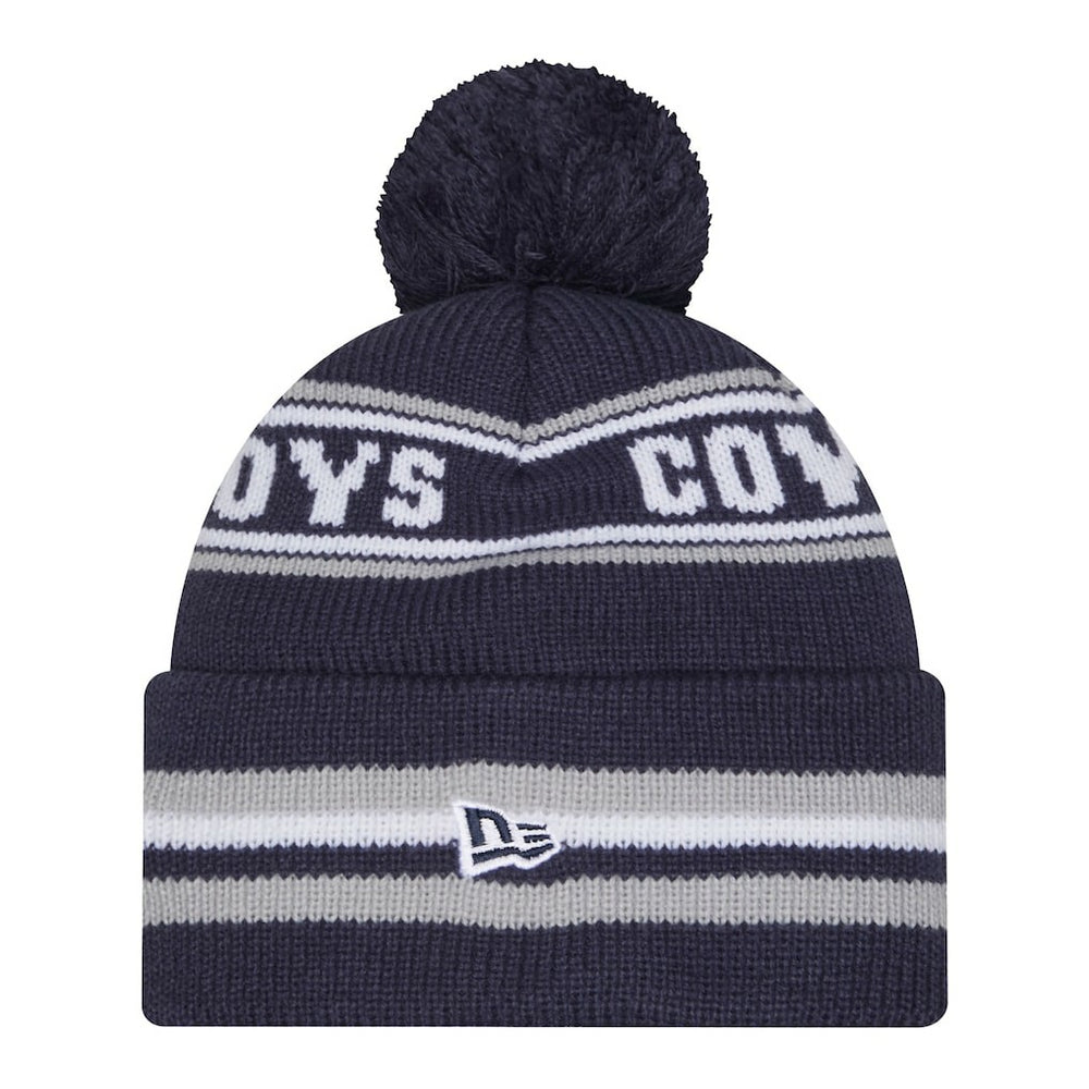 NFL Dallas Cowboys Pre-School Classic Cuffed Knit Hat with Pom