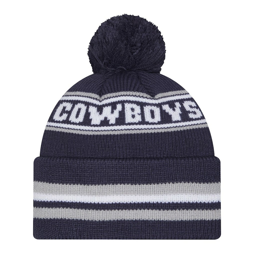 NFL Dallas Cowboys Pre-School Classic Cuffed Knit Hat with Pom