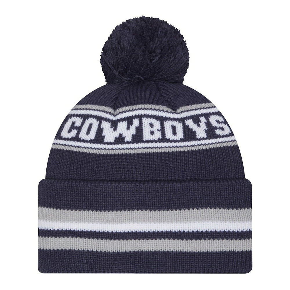 NFL Dallas Cowboys Pre-School Classic Cuffed Knit Hat with Pom