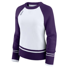 NFL Baltimore Ravens WEAR by Erin Andrews Women's Colorblock Raglan Sweater