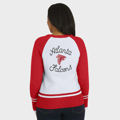 NFL Atlanta Falcons WEAR by Erin Andrews Women's Colorblock Raglan Sweater
