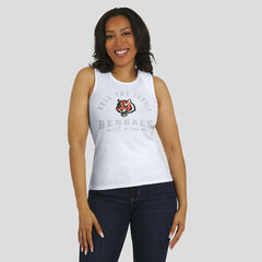 NFL Cincinnati Bengals WEAR by Erin Andrews Women's Ribbed Graphic Tank Top