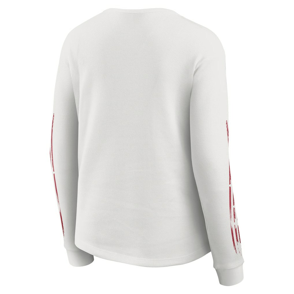 NFL San Francisco 49ers WEAR by Erin Andrews Women's Graphic Waffle Long-Sleeve T-Shirt