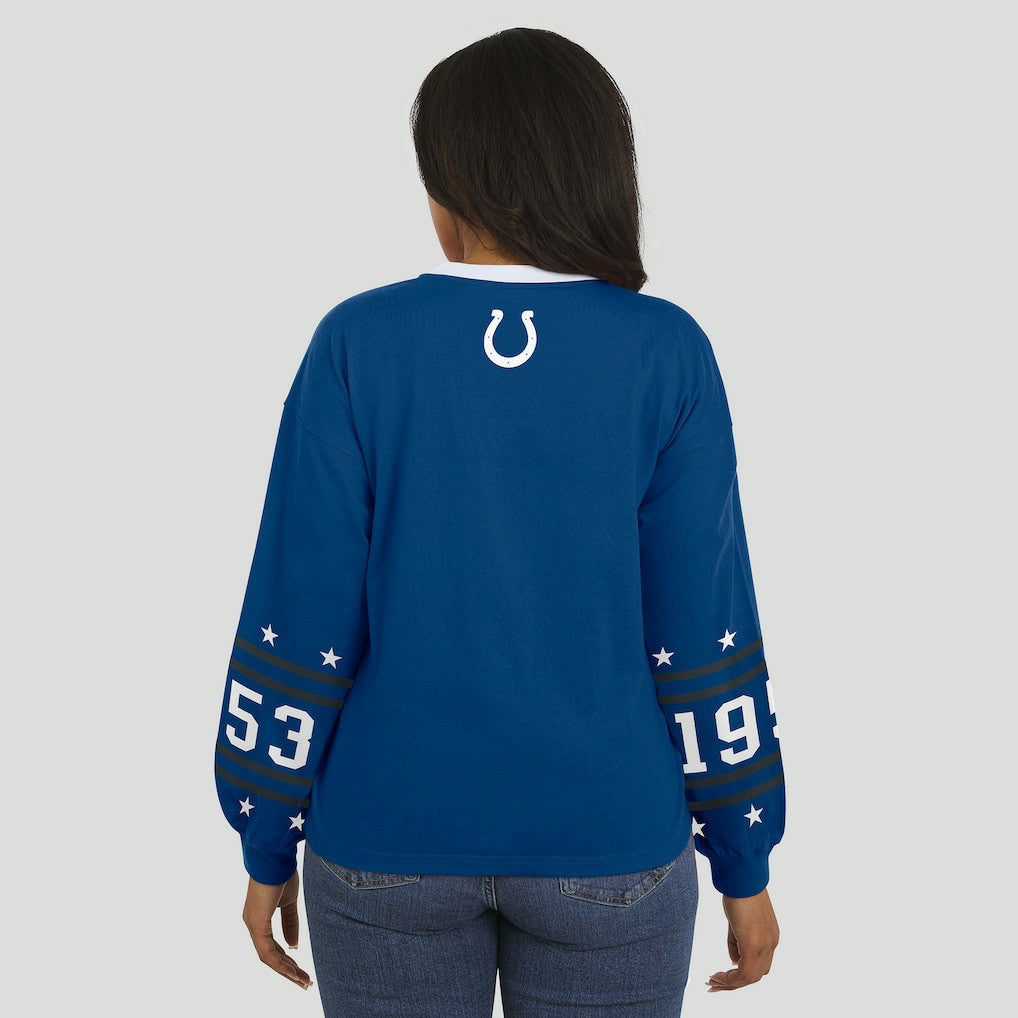 NFL Indianapolis Colts WEAR by Erin Andrews Women's Sport Long-Sleeve T-Shirt