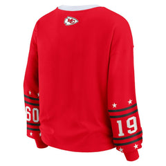 NFL Kansas City Chiefs WEAR by Erin Andrews Women's Sport Long-Sleeve T-Shirt