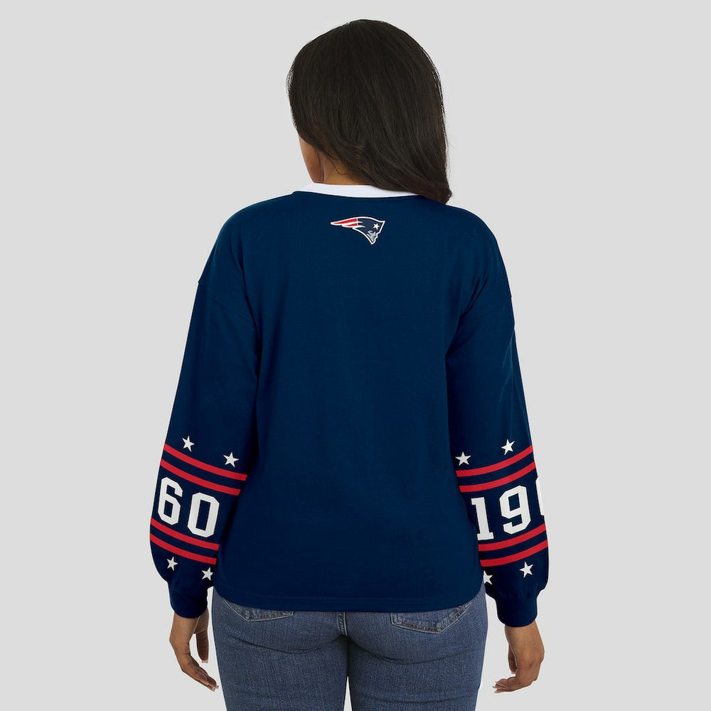NFL New England Patriots WEAR by Erin Andrews Women's Sport Long-Sleeve T-Shirt