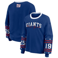 NFL New York Giants WEAR by Erin Andrews Women's Sport Long-Sleeve T-Shirt