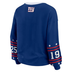NFL New York Giants WEAR by Erin Andrews Women's Sport Long-Sleeve T-Shirt