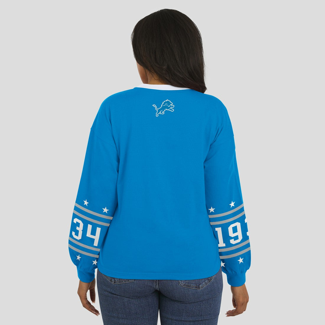NFL Detroit Lions WEAR by Erin Andrews Women's Sport Long-Sleeve T-Shirt