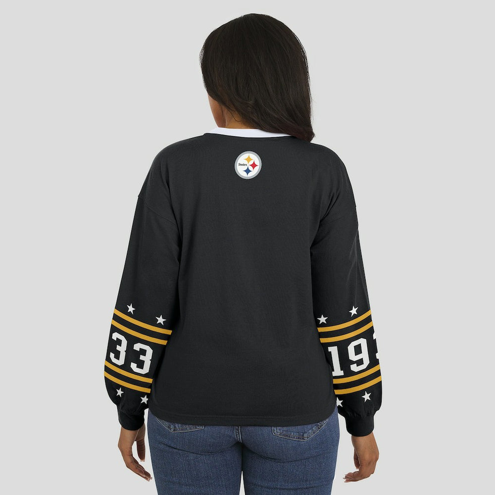 NFL Pittsburgh Steelers WEAR by Erin Andrews Women's Sport Long-Sleeve T-Shirt