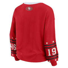 NFL San Francisco 49ers WEAR by Erin Andrews Women's Sport Long-Sleeve T-Shirt
