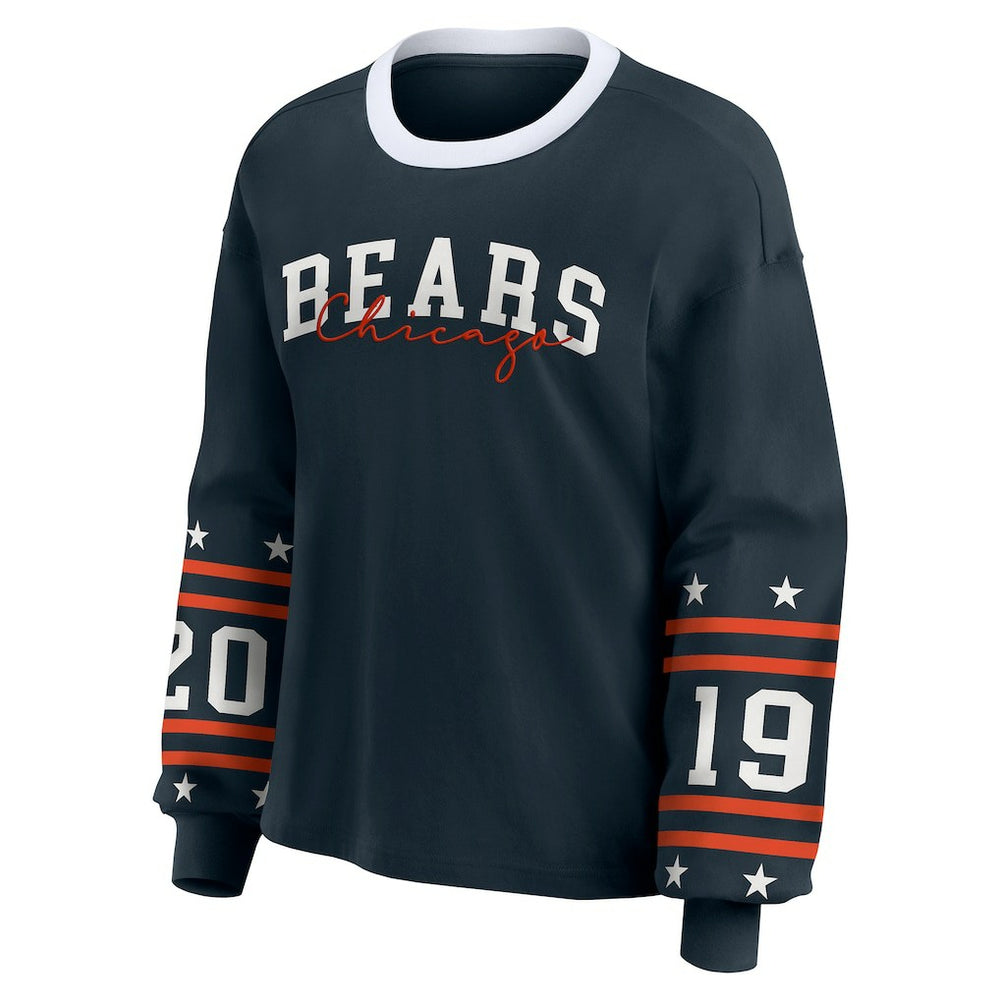 NFL Chicago Bears WEAR by Erin Andrews Women's Sport Long-Sleeve T-Shirt