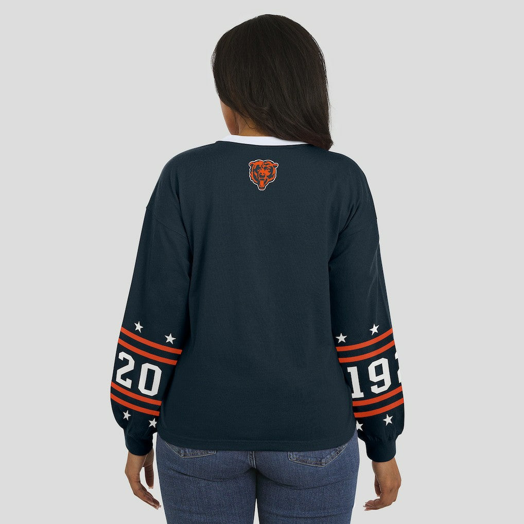 NFL Chicago Bears WEAR by Erin Andrews Women's Sport Long-Sleeve T-Shirt