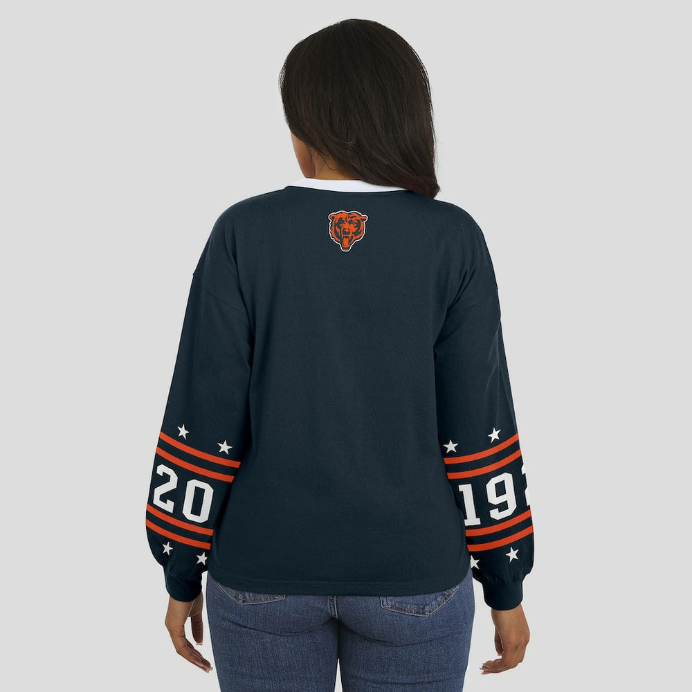 NFL Chicago Bears WEAR by Erin Andrews Women's Sport Long-Sleeve T-Shirt