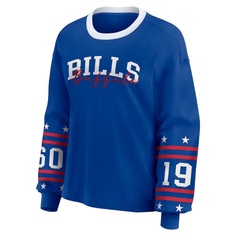 NFL Buffalo Bills WEAR by Erin Andrews Women's Sport Long-Sleeve T-Shirt