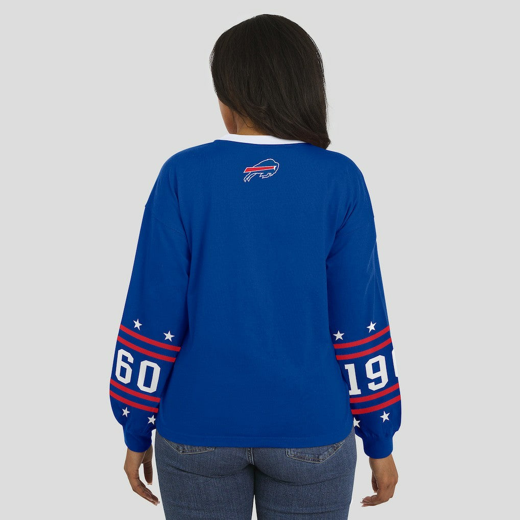 NFL Buffalo Bills WEAR by Erin Andrews Women's Sport Long-Sleeve T-Shirt