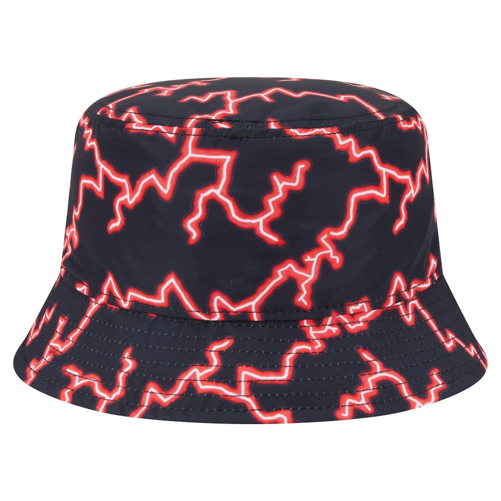 Chicago Bulls Summer Sun and Storm Reversible Bucket Hat - Black/Light Blue | New Era sale