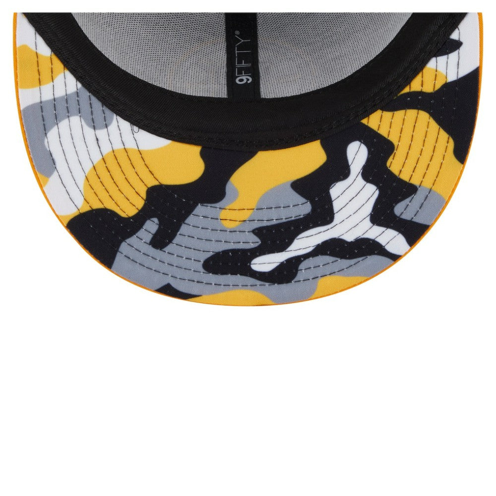 Boston Bruins New Era Camo Meshback 9FIFTY Snapback Hat
