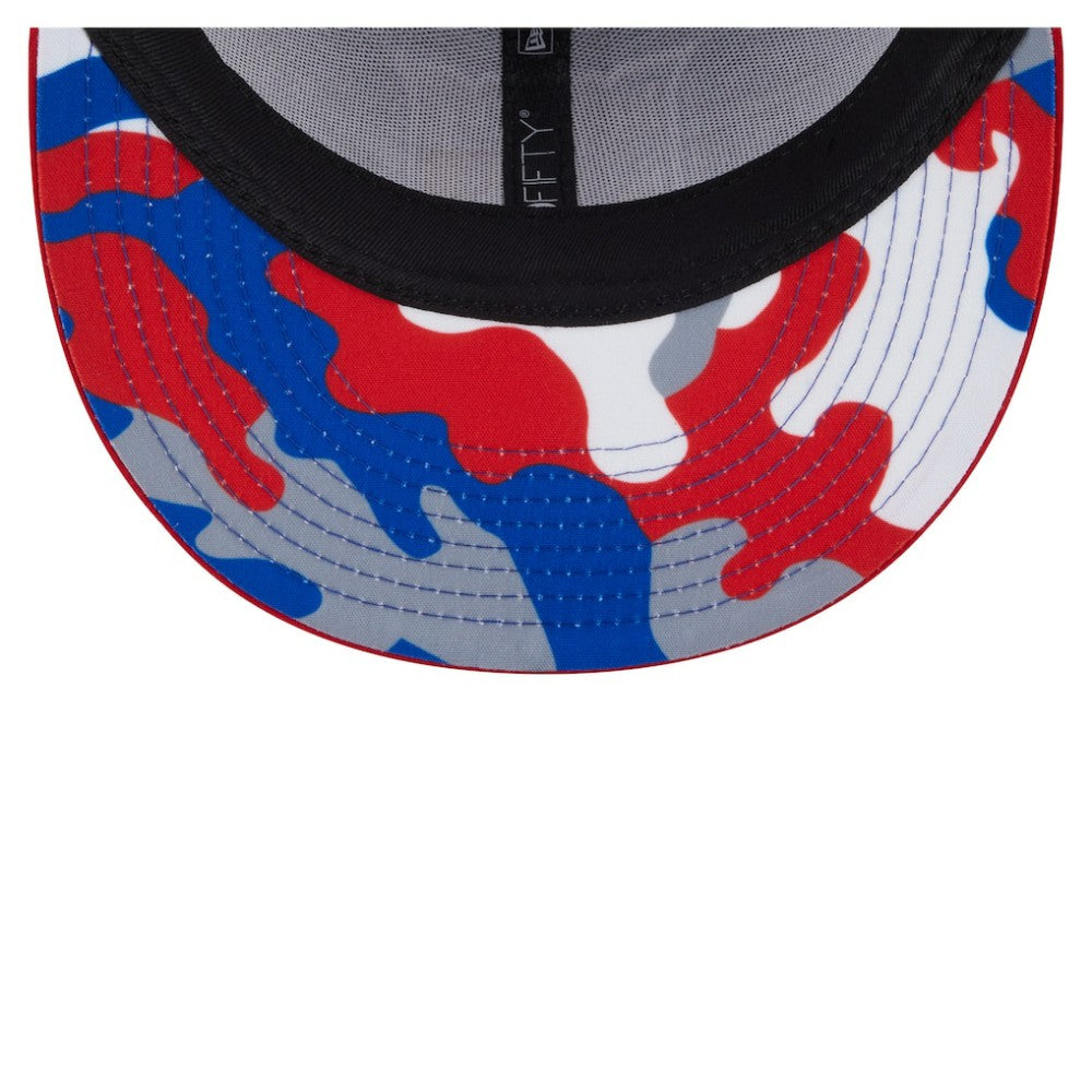 New York Rangers New Era Camo Meshback 9FIFTY Snapback Hat